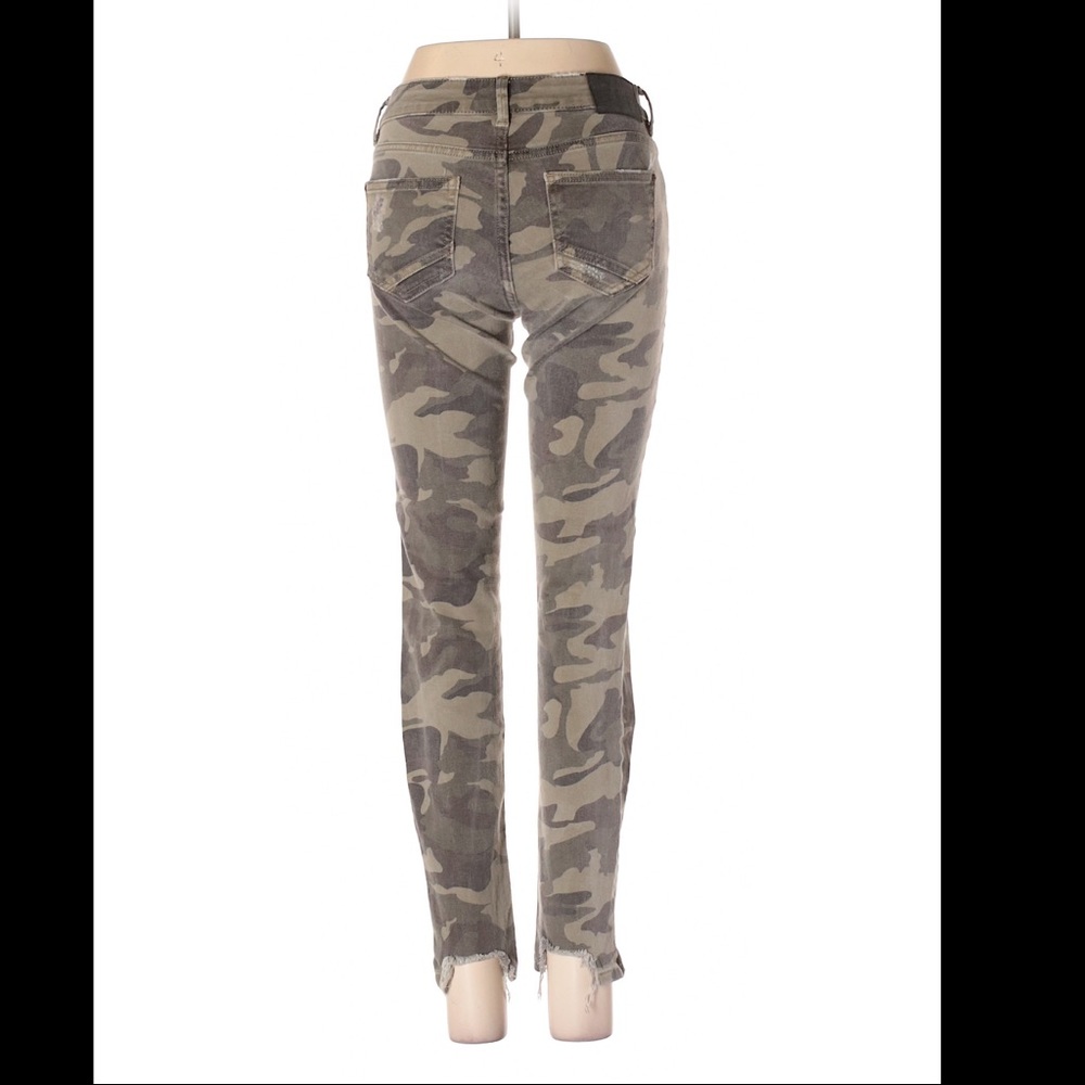 Zara Basic Camo Denim